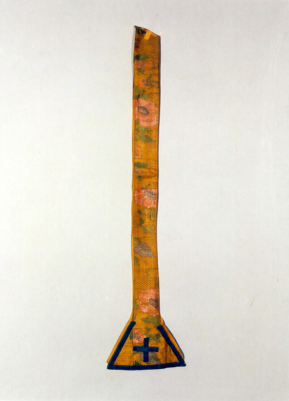 stola - manifattura siciliana (ultimo quarto sec. XIX)