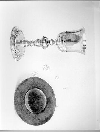 calice - bottega ligure (metà sec. XVIII)