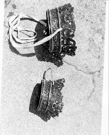 corona da statua, serie - bottega toscana (sec. XIX)