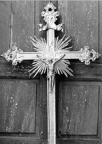 croce d'altare - bottega toscana (metà sec. XVIII)