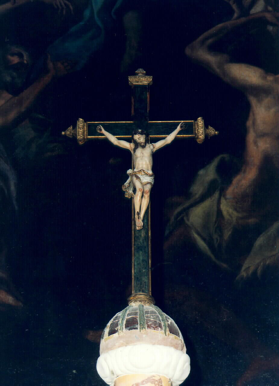 croce d'altare - produzione siciliana (Fine/inizio secc. XVIII/ XIX)