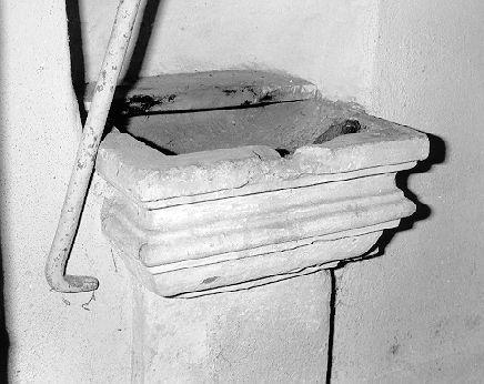 lavabo da sacrestia - ambito apuoversiliese (sec. XVIII)