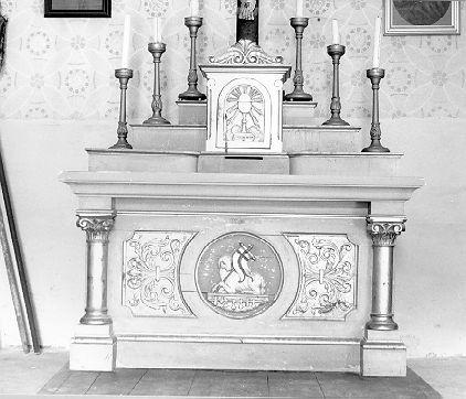 altare - ambito lunigianese (prima metà sec. XX)