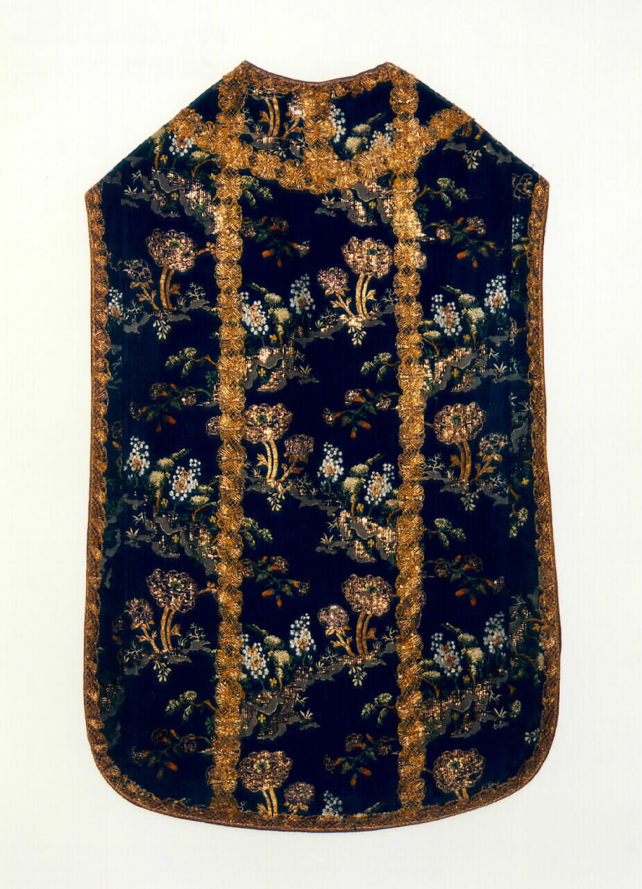 pianeta - manifattura siciliana (ultimo quarto sec. XVIII)