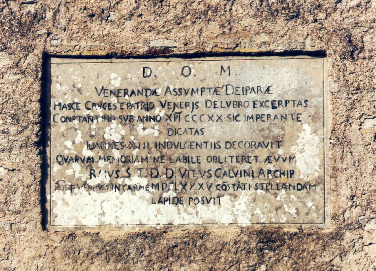 lapide - ambito siciliano (sec. XVII)