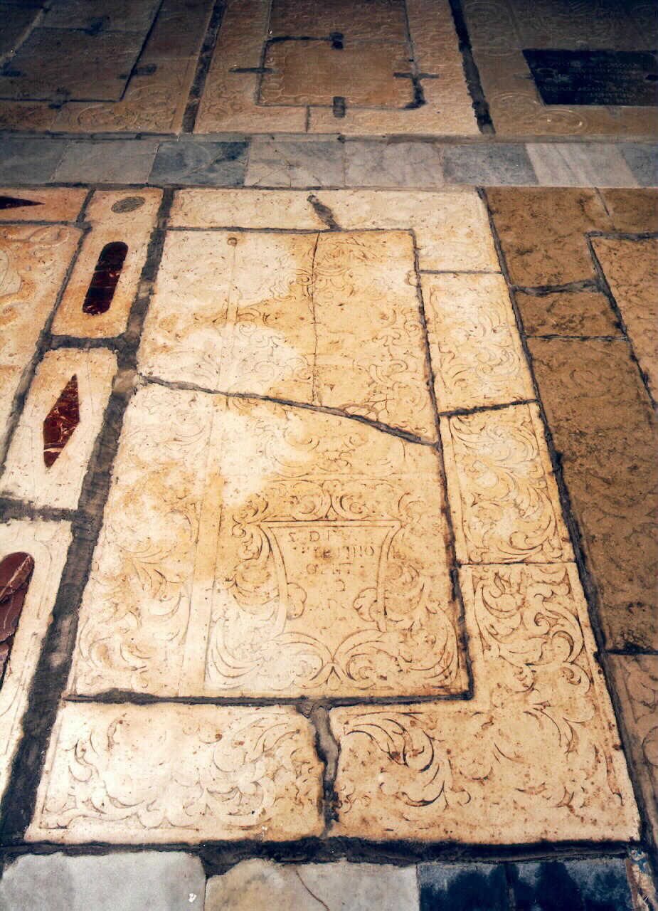 lapide - sepolcrale - ambito siciliano (sec. XVII)