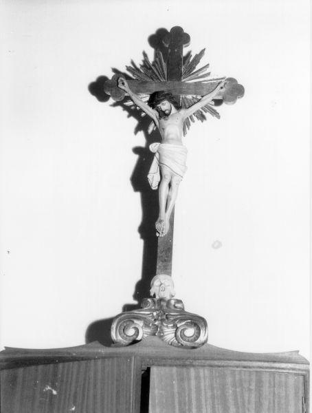 crocifisso - bottega toscana (sec. XIX)