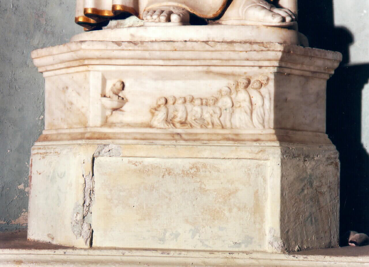 base di statua - ambito siciliano (sec. XIV)