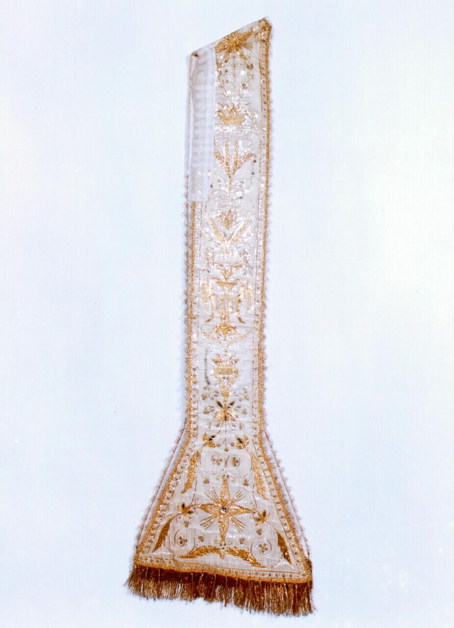 stola - manifattura siciliana (Seconda metà sec. XVIII)