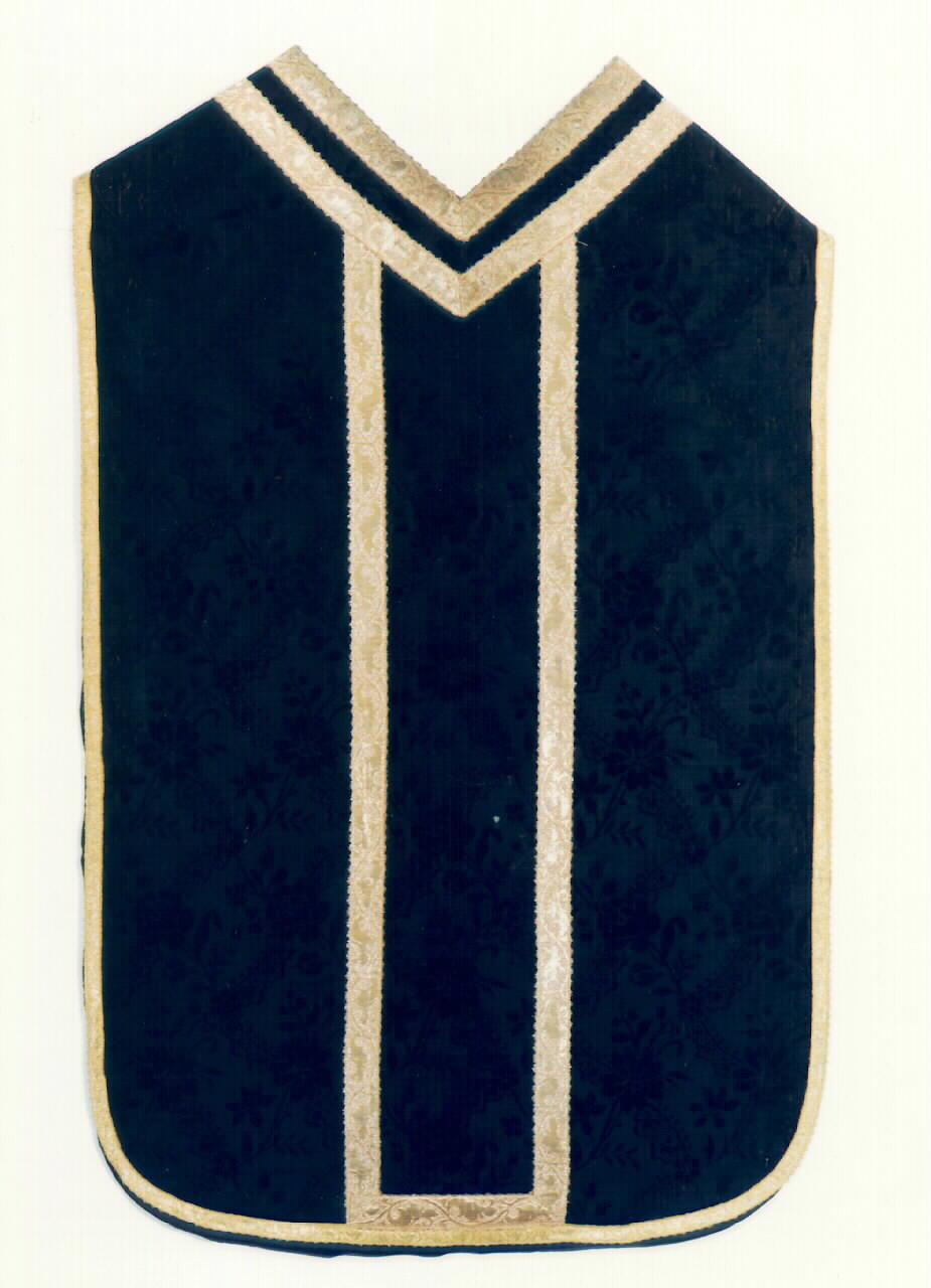 pianeta - manifattura siciliana (Seconda metà sec. XIX)