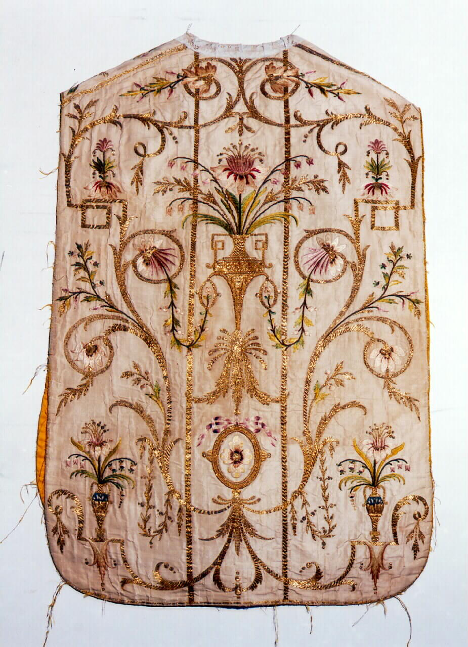 pianeta - manifattura siciliana (Fine/inizio secc. XVIII/ XIX)