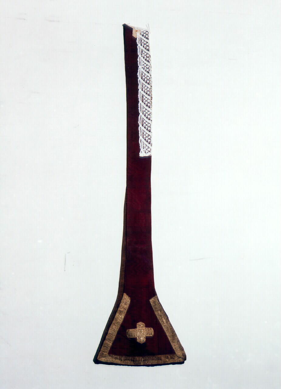 stola - manifattura siciliana (Seconda metà sec. XIX)