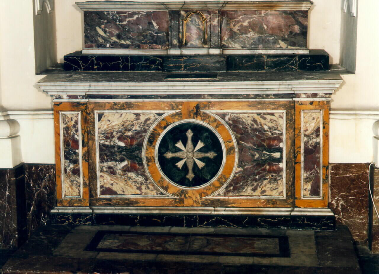 altare - a blocco, serie - ambito siciliano (Prima metà sec. XIX)
