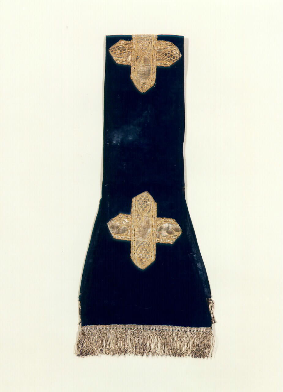 manipolo - manifattura siciliana (Prima metà sec. XIX)