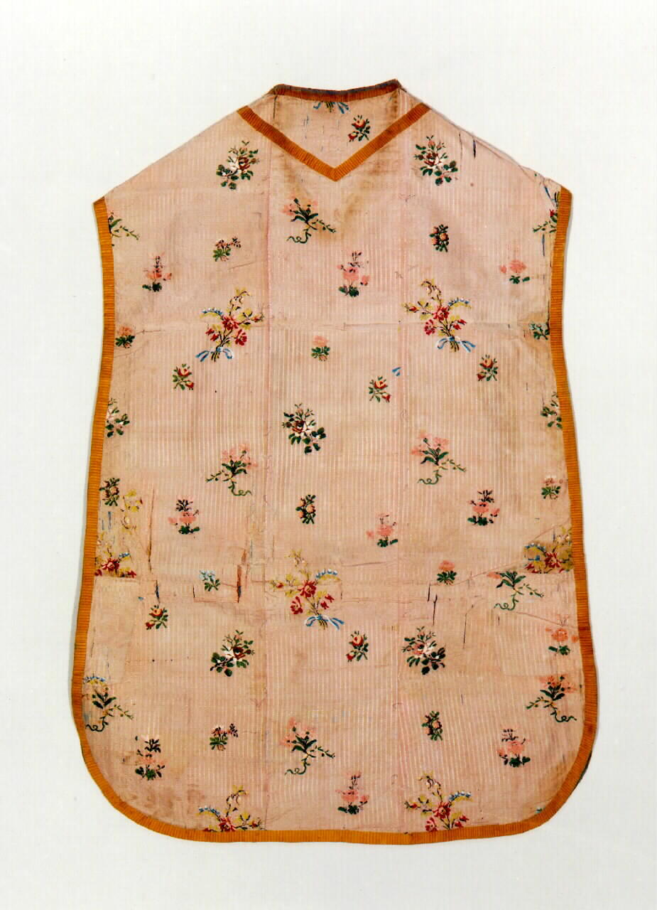 pianeta - manifattura siciliana (Prima metà sec. XIX)