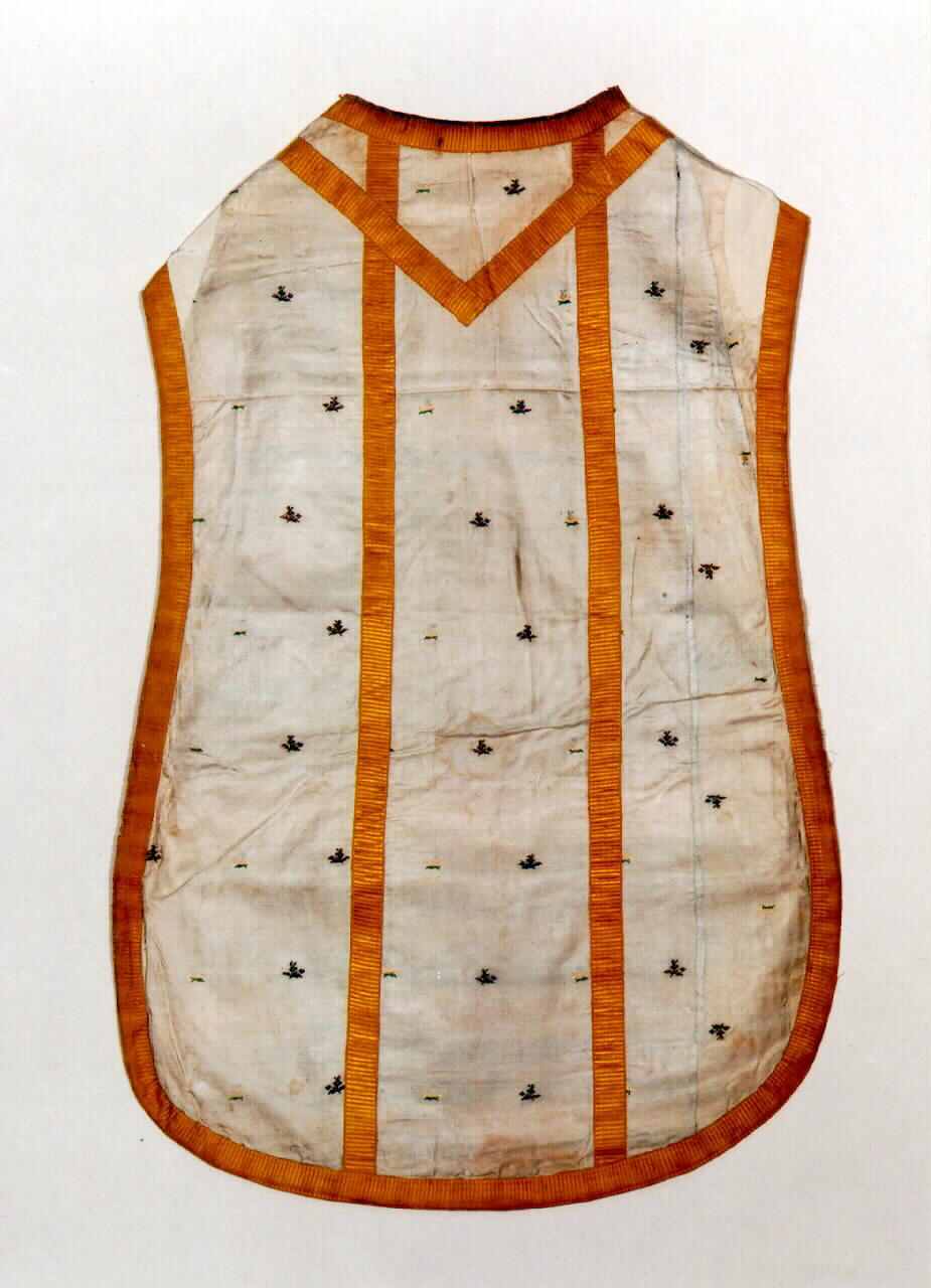 pianeta - manifattura siciliana (Seconda metà sec. XIX)