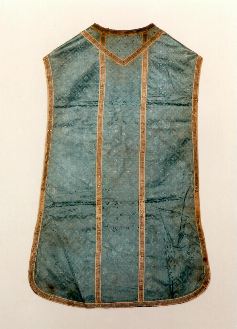 pianeta - manifattura siciliana (primo quarto sec. XIX)