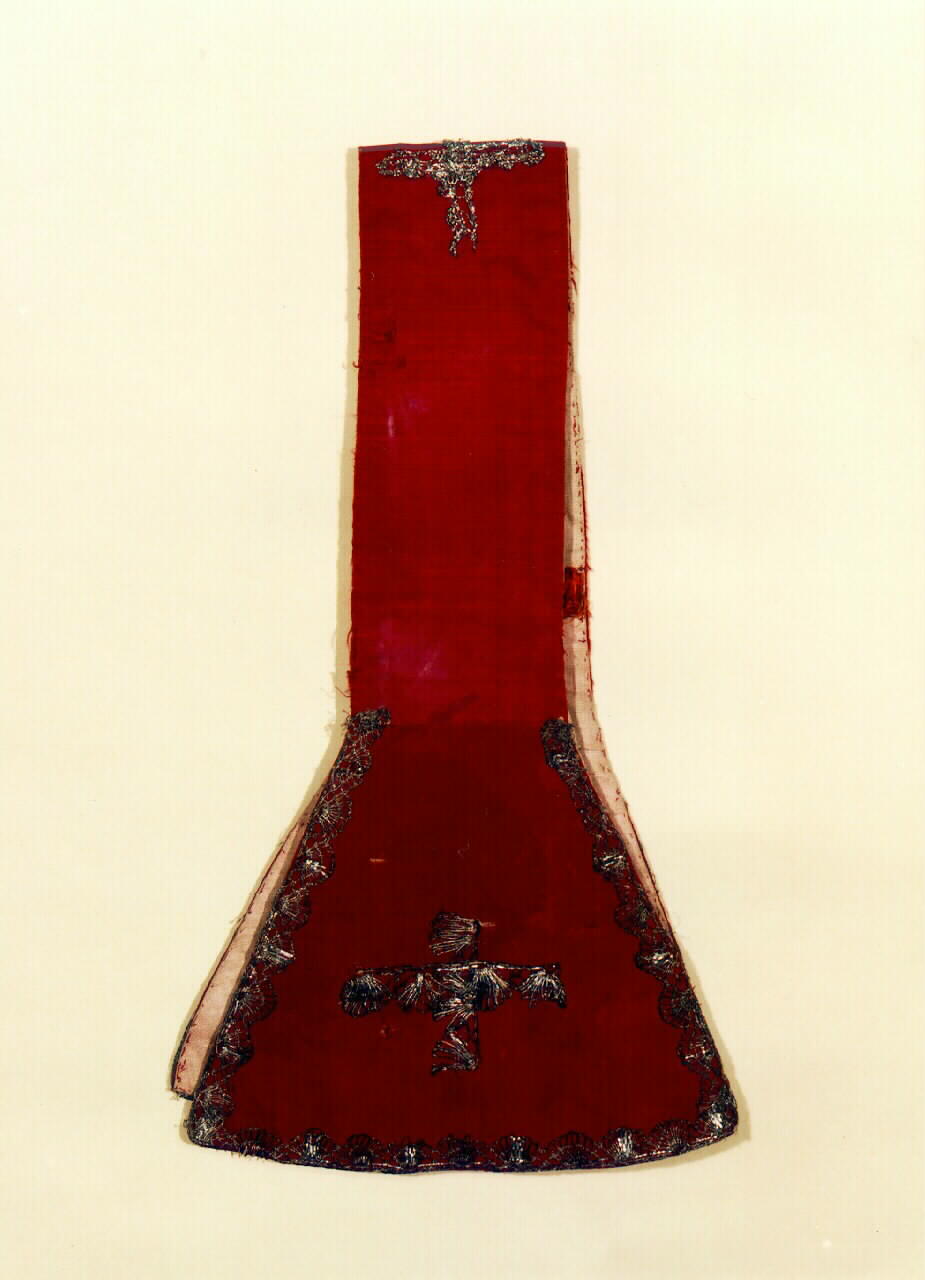 manipolo - manifattura siciliana (Seconda metà sec. XIX)