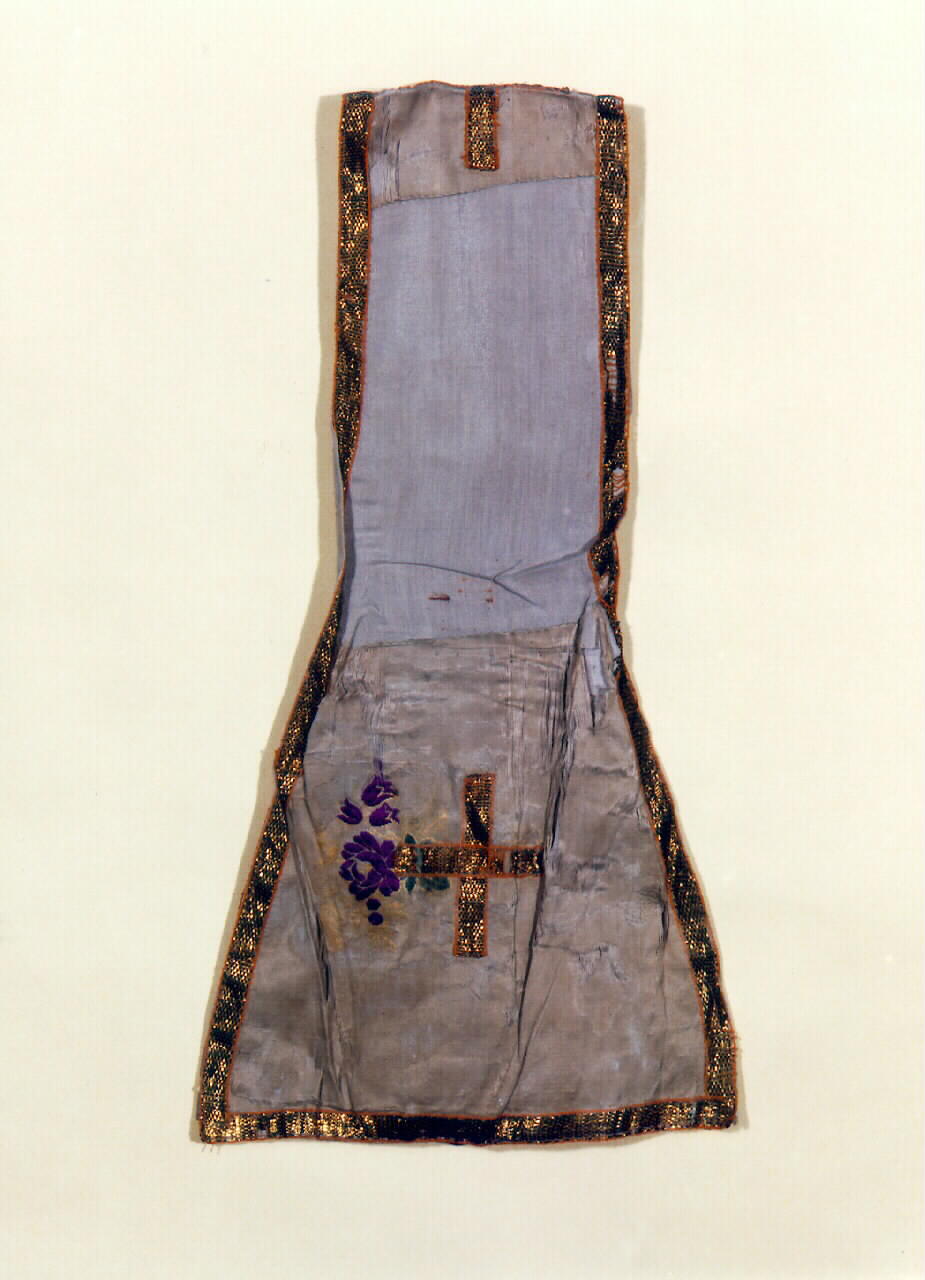 manipolo - manifattura siciliana (Seconda metà sec. XIX)