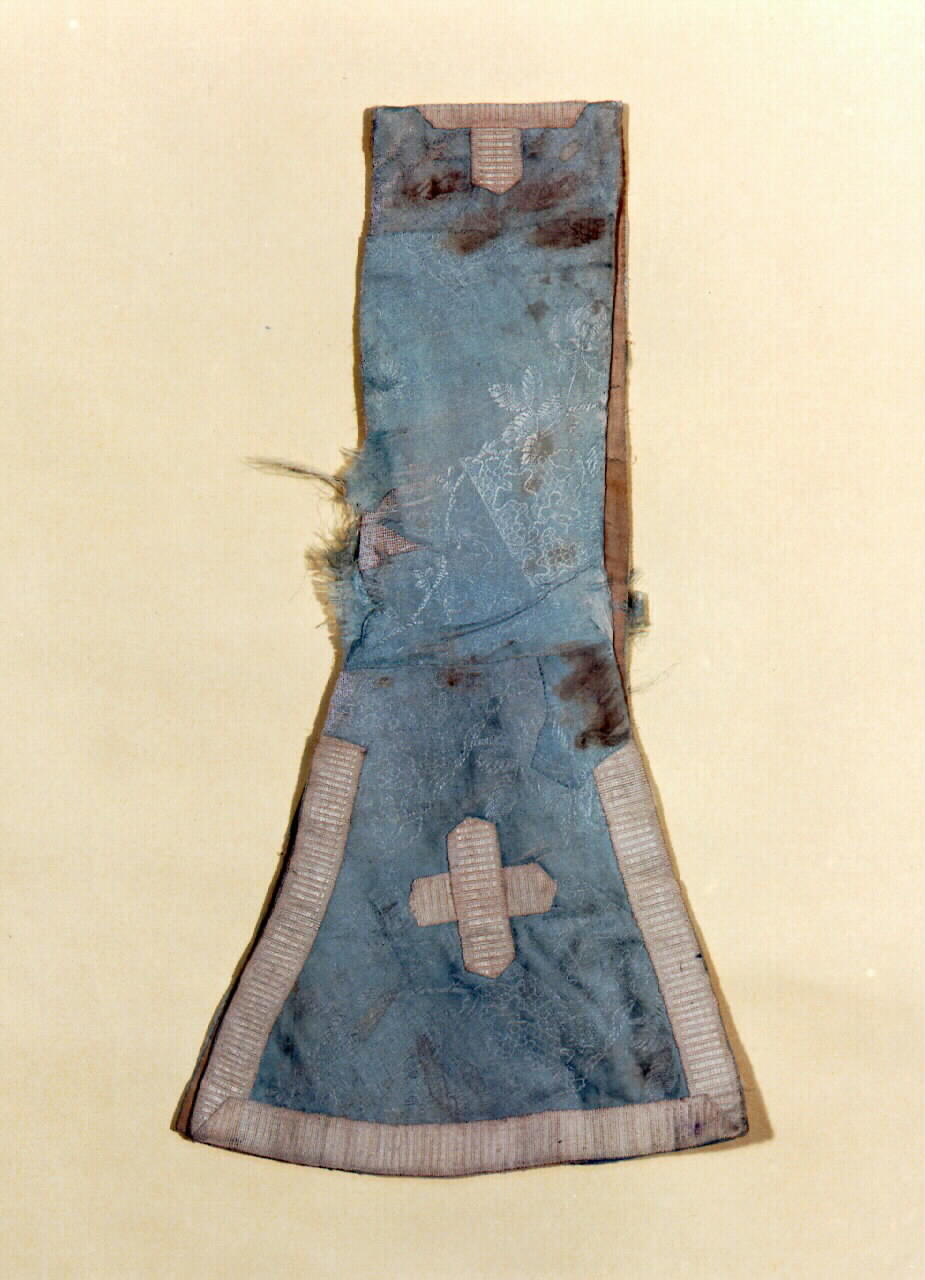 manipolo - manifattura siciliana (Seconda metà sec. XIX)