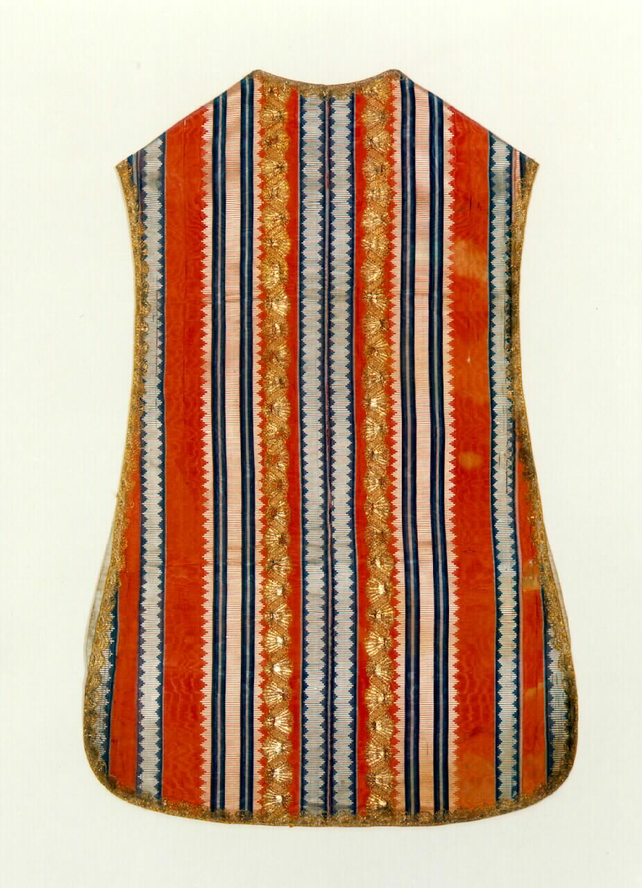 pianeta - manifattura siciliana (Seconda metà sec. XIX)