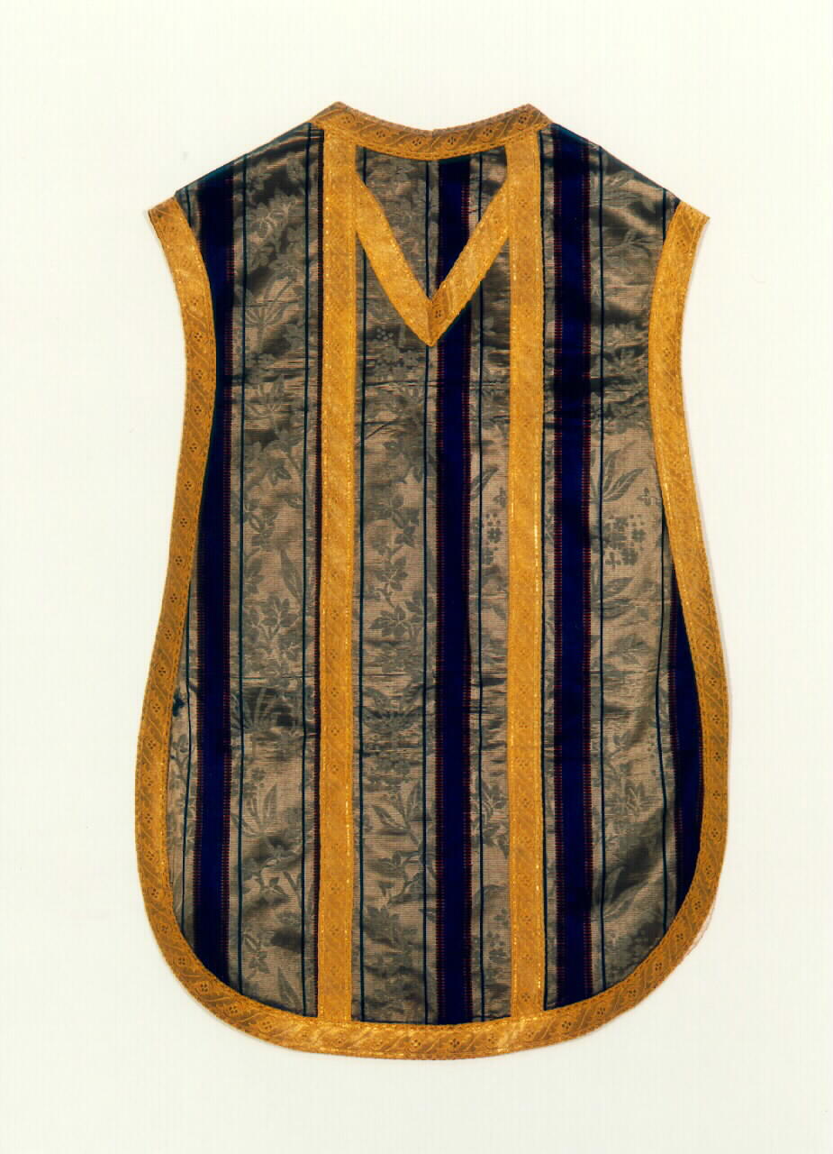 pianeta - manifattura siciliana (Seconda metà sec. XIX)