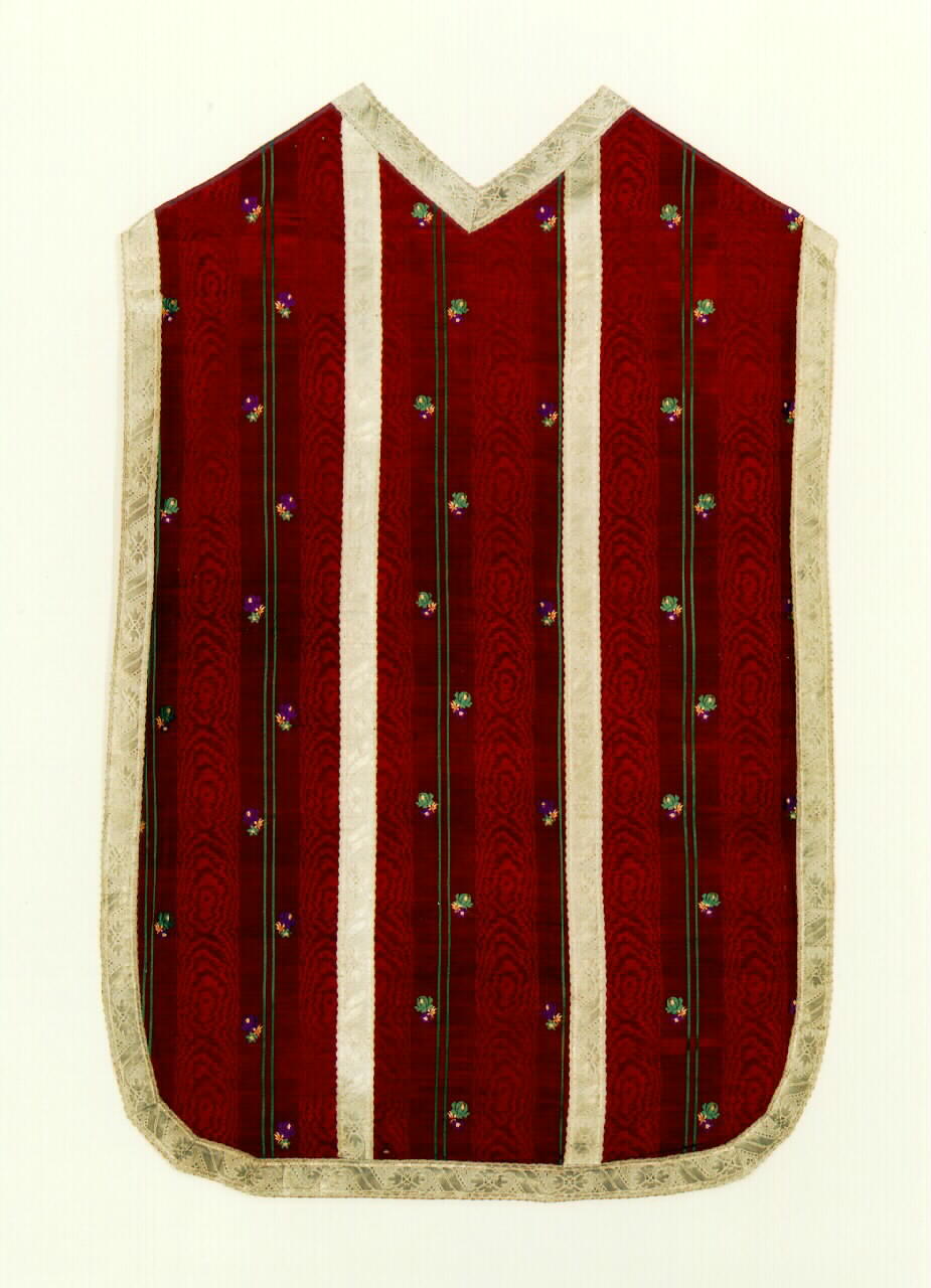 pianeta - manifattura siciliana (Seconda metà sec. XIX)