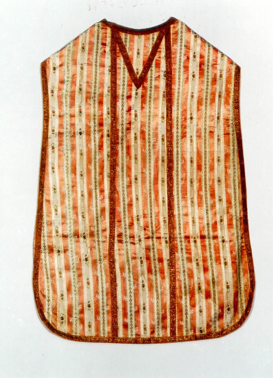 pianeta - manifattura siciliana (Fine/inizio secc. XVIII/ XIX)