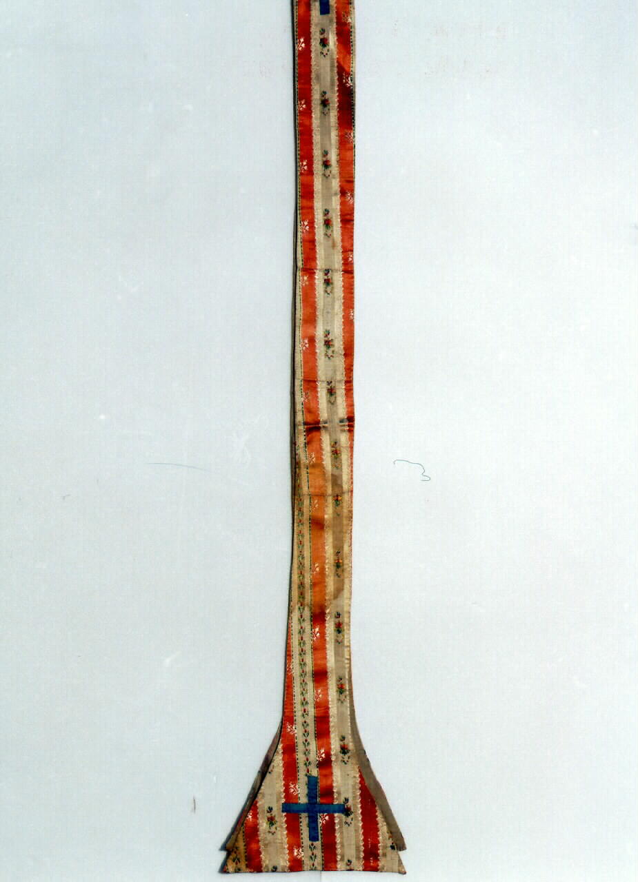 stola - manifattura siciliana (Fine/inizio secc. XVIII/ XIX)