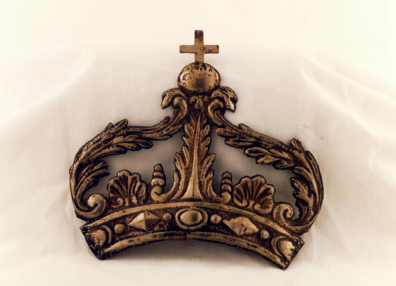 corona da quadro - bottega siciliana (Prima metà sec. XIX)