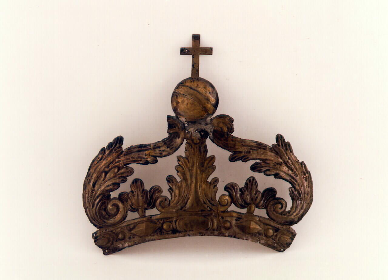 corona da quadro - bottega siciliana (Prima metà sec. XIX)