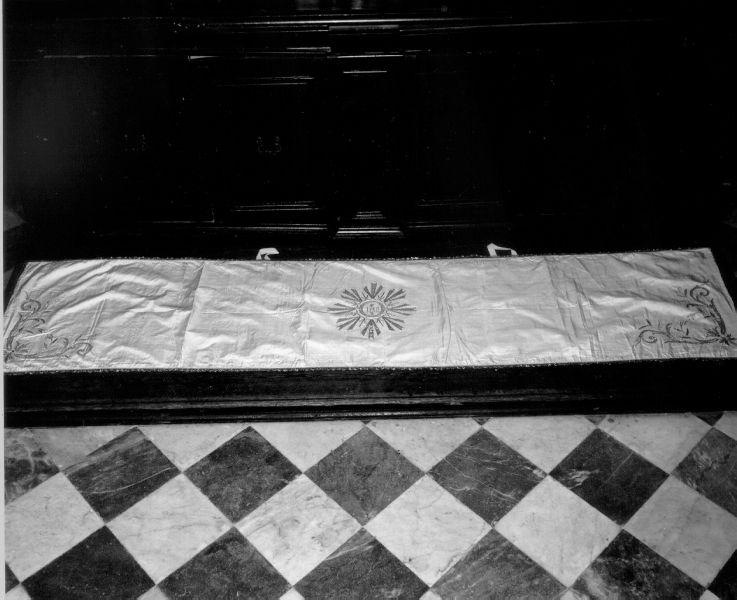 velo omerale - manifattura italiana (sec. XIX)