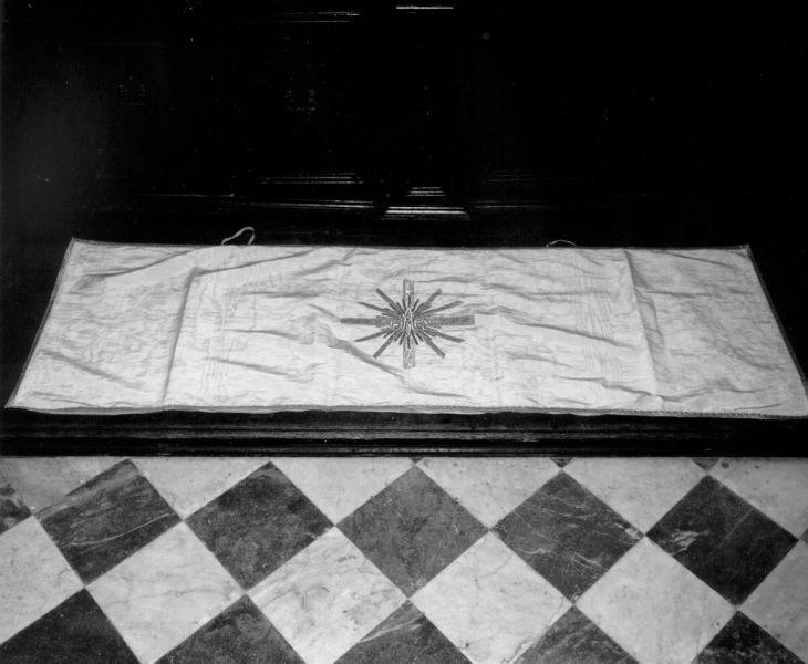 velo omerale - manifattura italiana (sec. XIX)