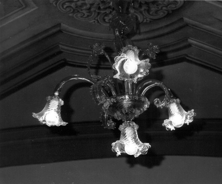 lampadario - bottega veneziana (prima metà sec. XX)