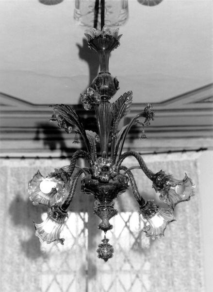 lampadario - bottega veneziana (prima metà sec. XX)