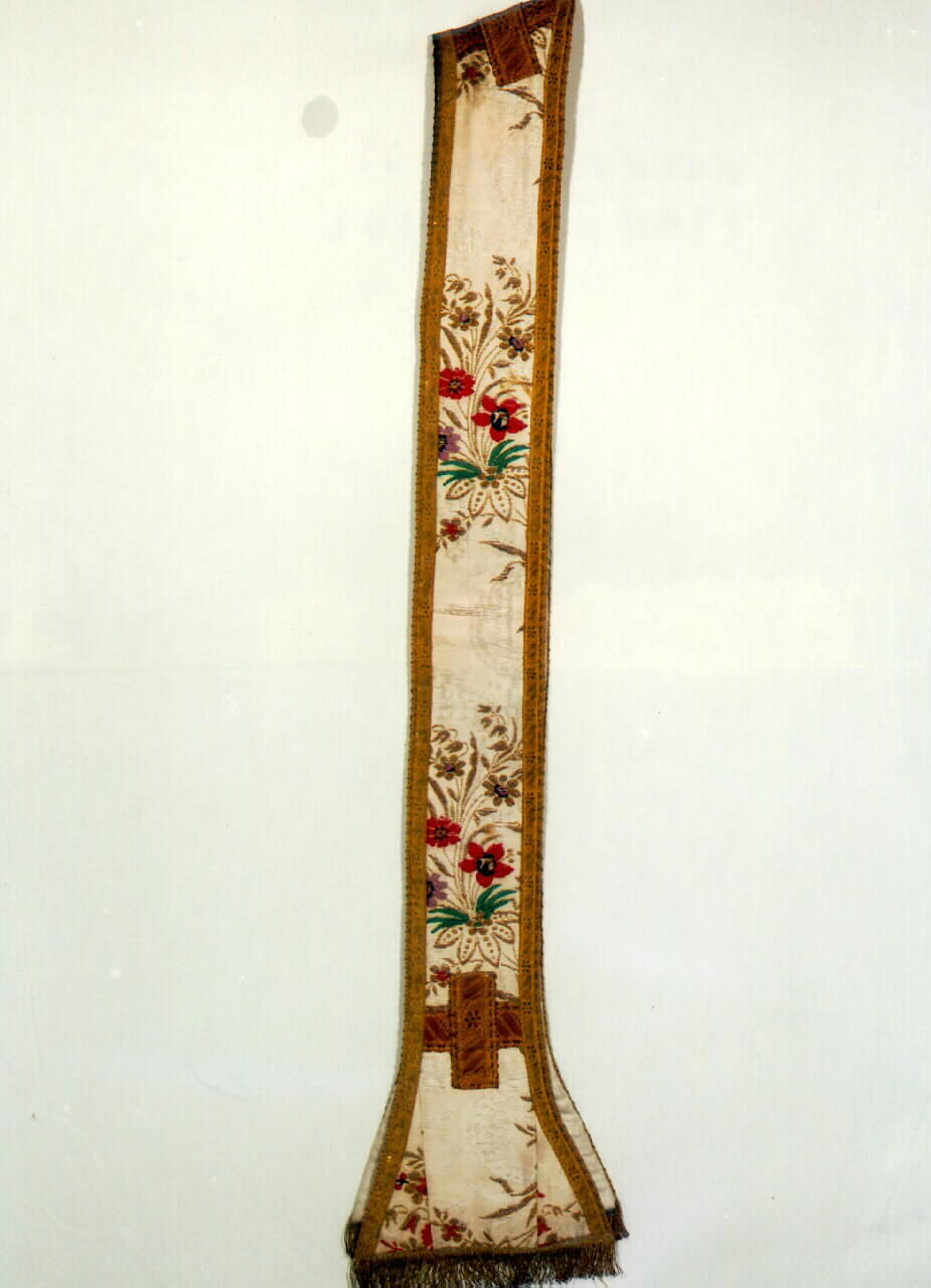 stola - manifattura siciliana (Prima metà sec. XIX)