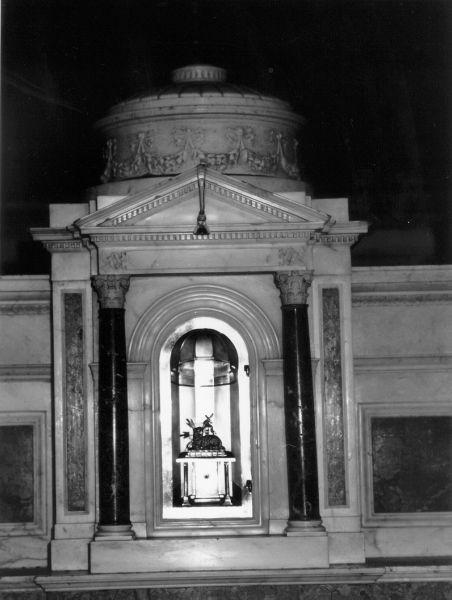 tabernacolo - a tempietto - bottega toscana (sec. XIX)