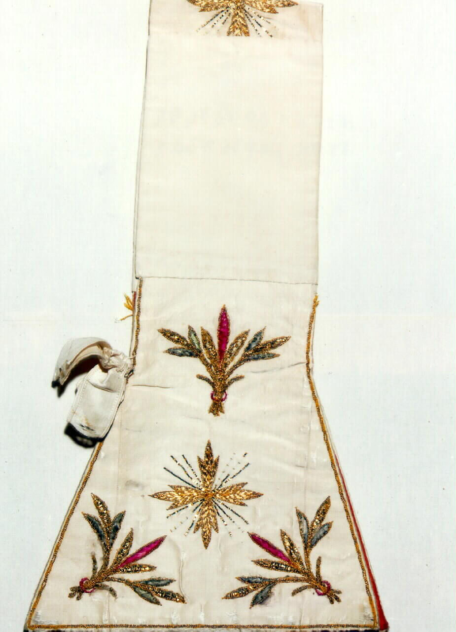 manipolo - manifattura siciliana (primo quarto sec. XX)