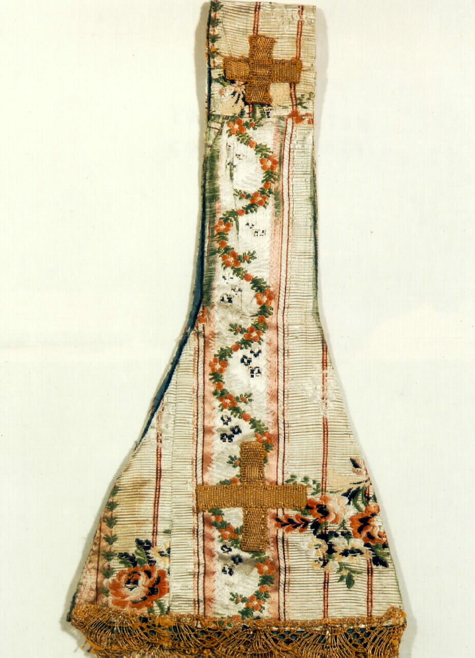 manipolo - manifattura siciliana (Seconda metà sec. XVIII)