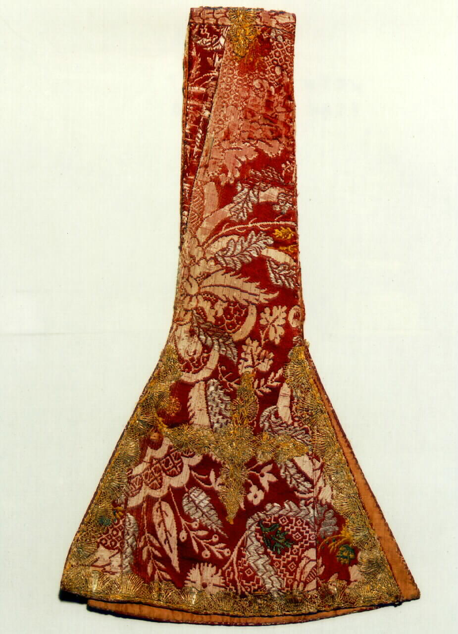 manipolo - manifattura siciliana (Seconda metà sec. XVIII)