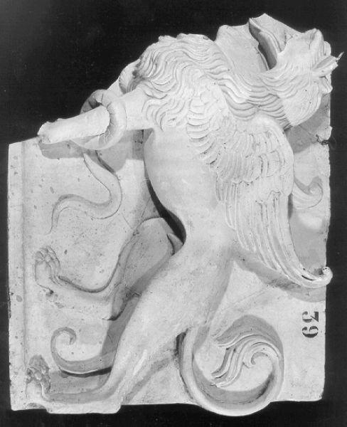 LEONE ALATO (calco di scultura) - bottega italiana (prima metà sec. XX)