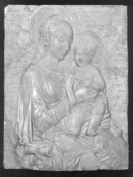Madonna con Bambino (calco di scultura) - bottega italiana (prima metà sec. XIX)