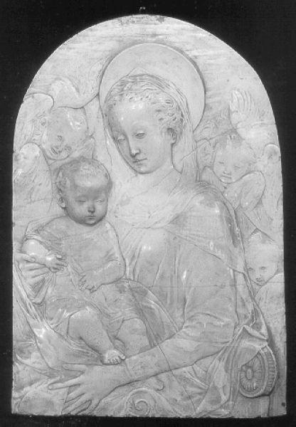 Madonna con Bambino (calco di scultura) - bottega italiana (prima metà sec. XIX)