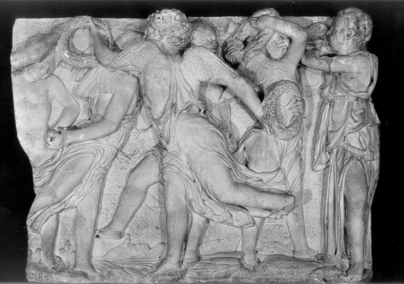 danza di putti (calco di scultura) - bottega italiana (prima metà sec. XX)