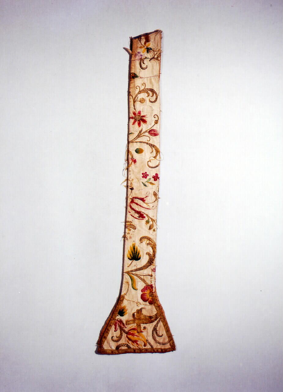 stola - manifattura siciliana (ultimo quarto sec. XVIII)