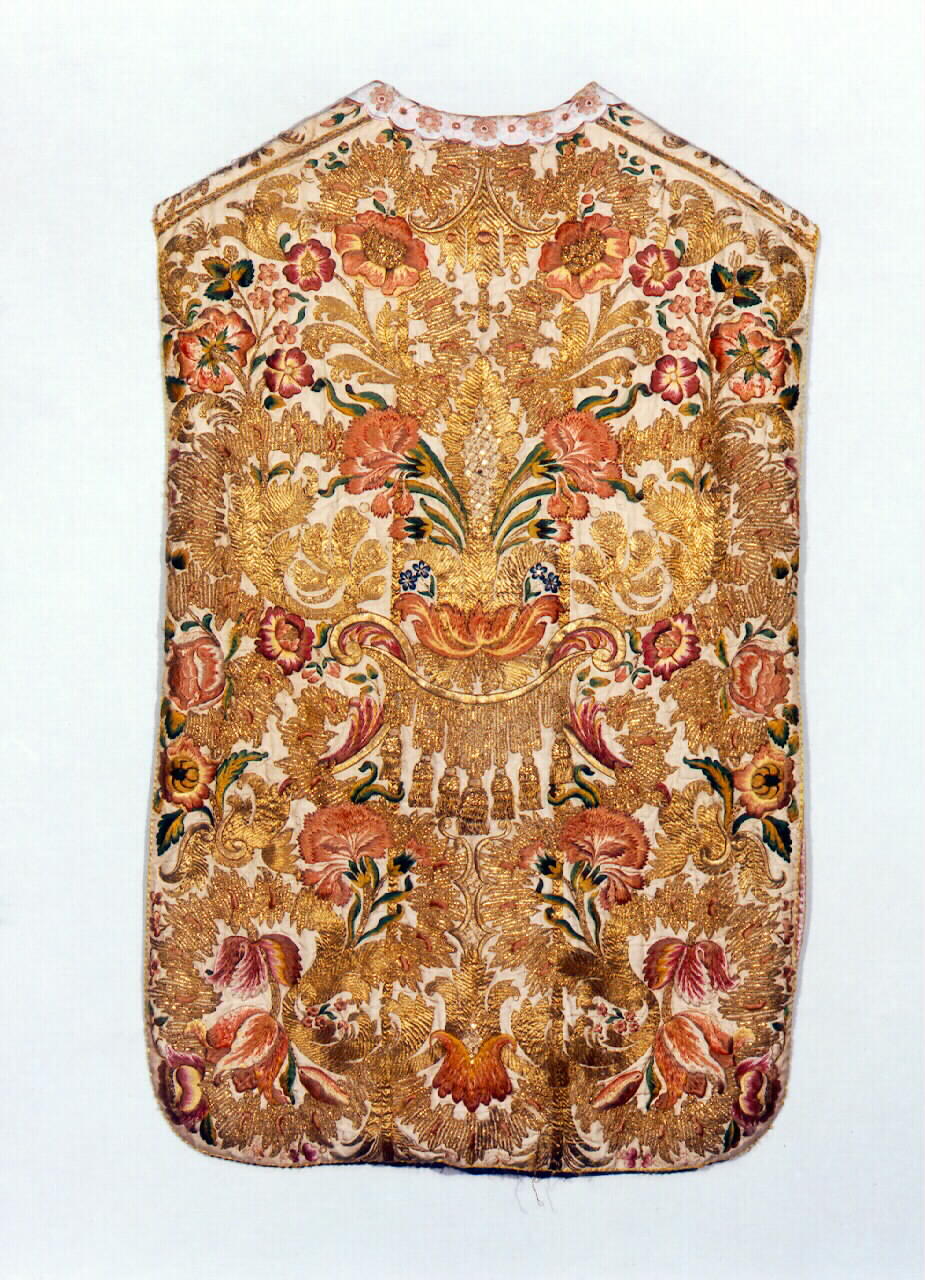 pianeta - manifattura siciliana (Seconda metà sec. XVIII)