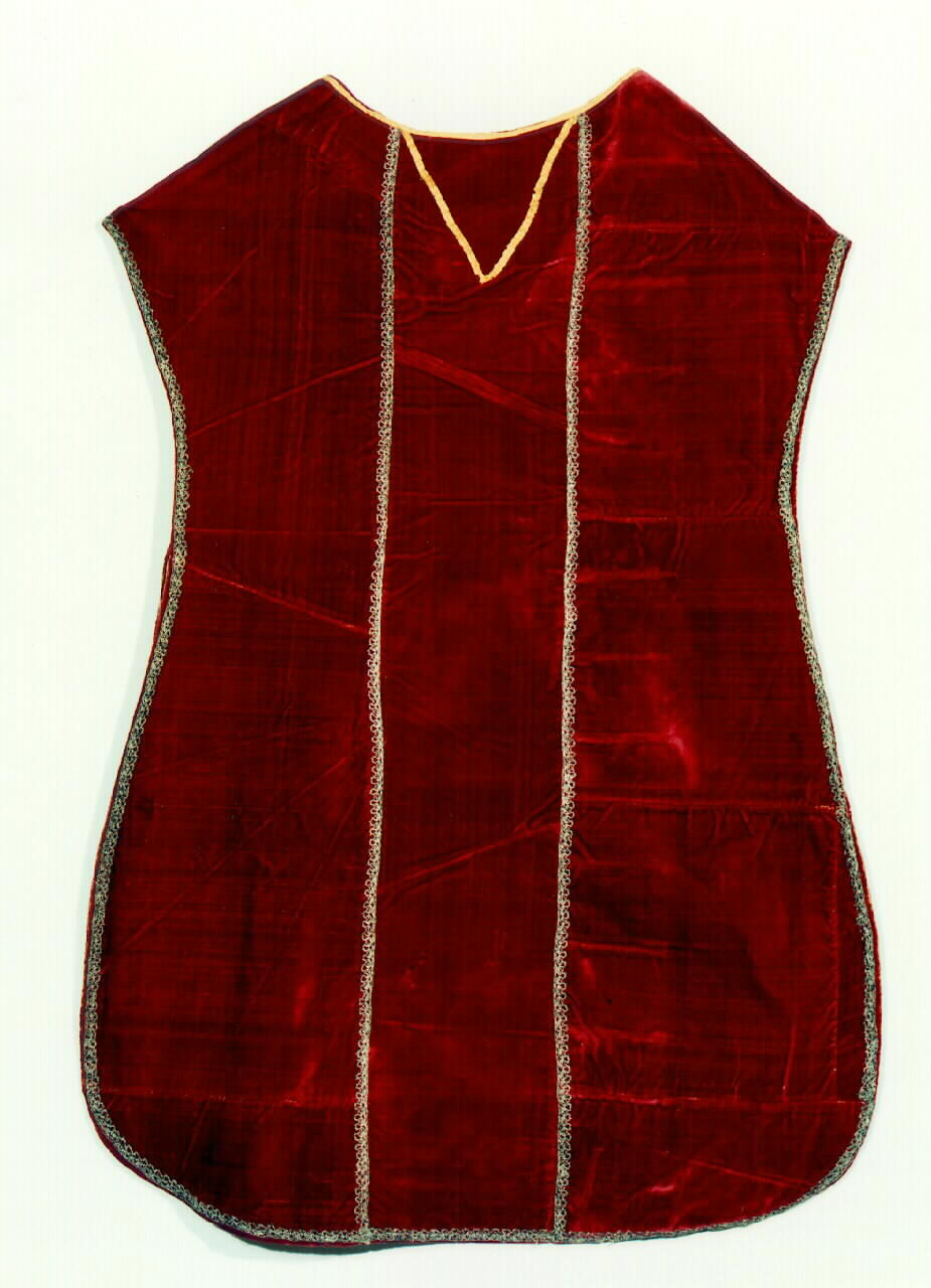 pianeta - manifattura siciliana (ultimo quarto sec. XIX)