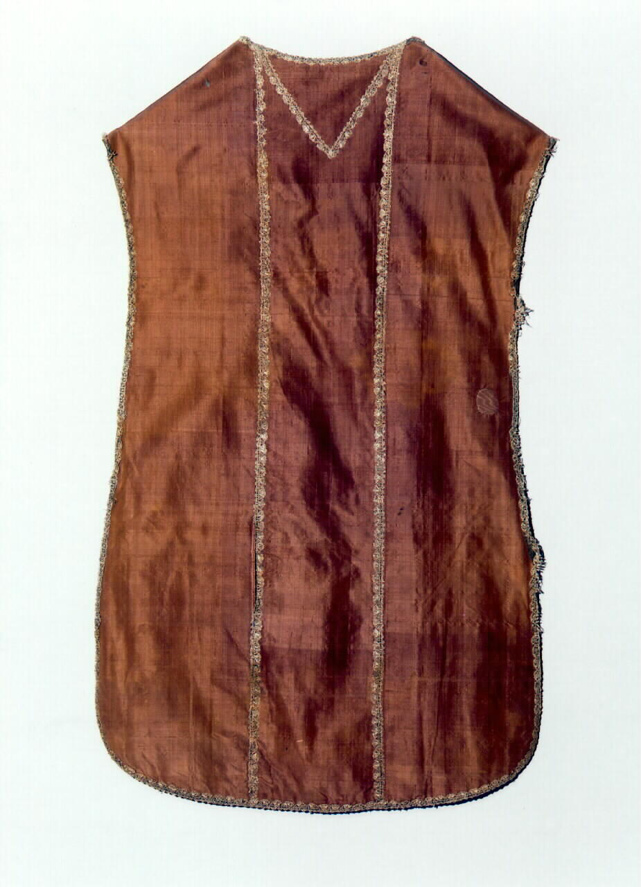 pianeta - manifattura siciliana (Seconda metà sec. XIX)