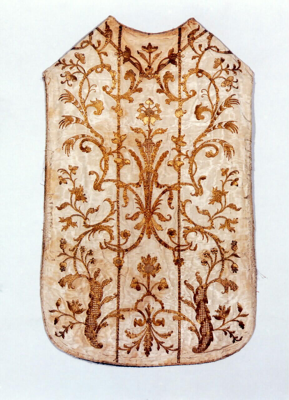 pianeta - manifattura siciliana (ultimo quarto sec. XVIII)