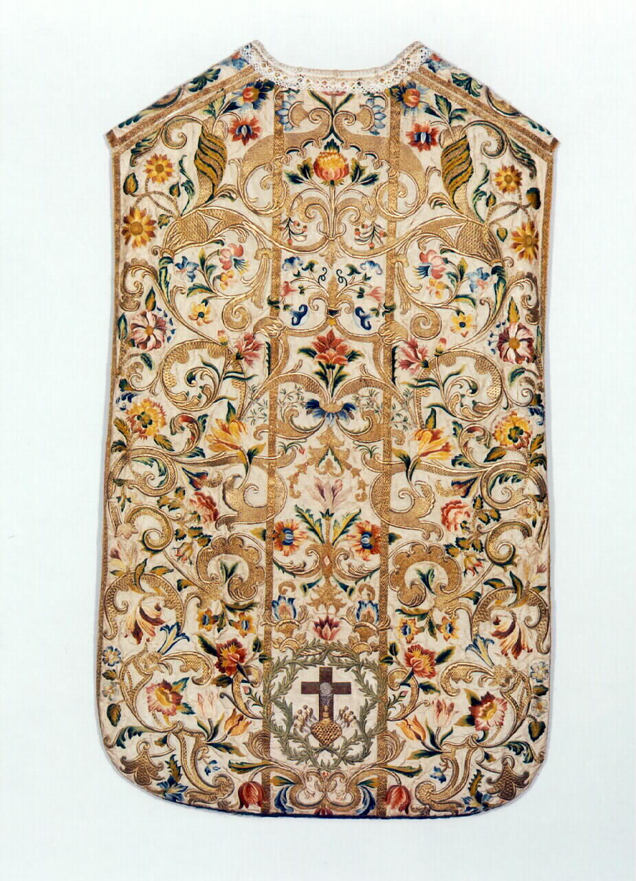 pianeta - manifattura siciliana (Seconda metà sec. XVIII)